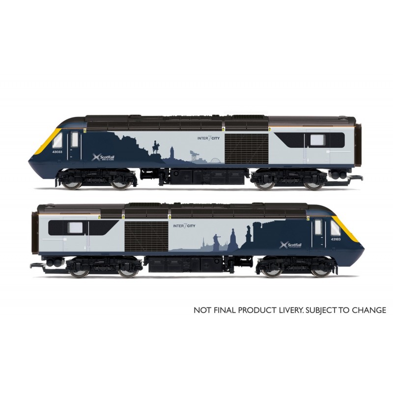 R3698 - ScotRail, Class 43 HST, Power Cars 43033 and 43183 - Era 11