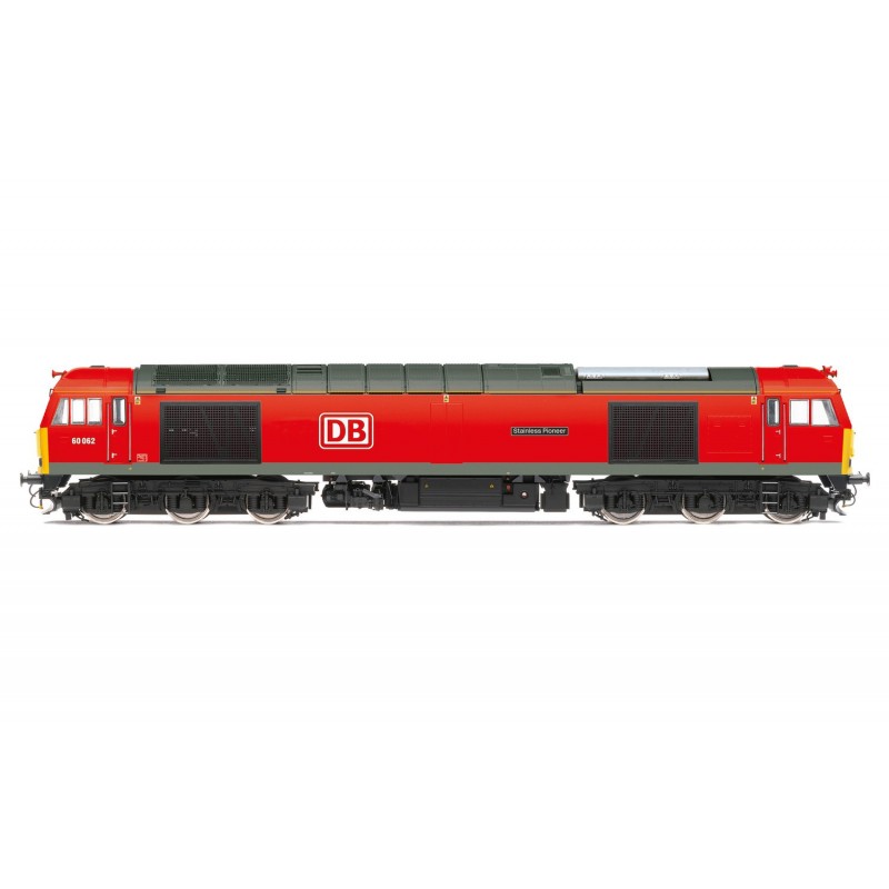 R3885 - DB Cargo UK, Class 60, Co-Co, 60062 'Stainless Pioneer' - Era 11