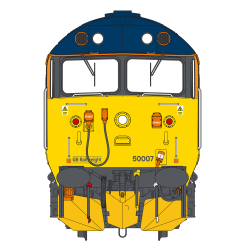 4028&4031 - O Gauge - Class 50 TWIN PACK 50007 & 50049 'Hercules' & 'Defiance' GBRF - KMS Exclusive