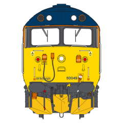 4028&4031 - O Gauge - Class 50 TWIN PACK 50007 & 50049 'Hercules' & 'Defiance' GBRF - KMS Exclusive