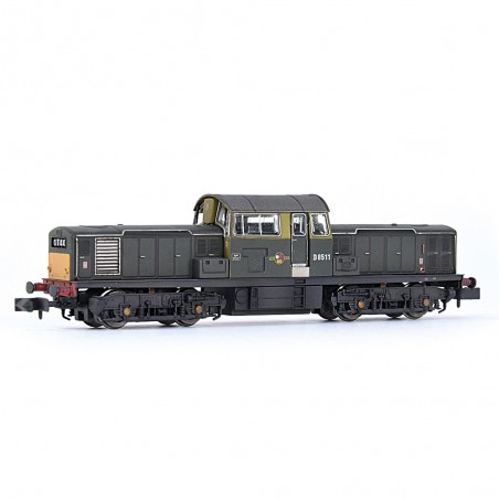 E84508 - Class 17 D8511 BR Green (Small Yellow Panels) [W]