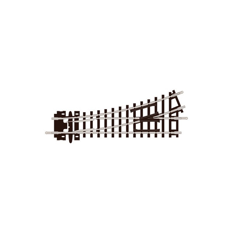 ST-6 - No.1 Radius, L/H Turnout, Insulfrog