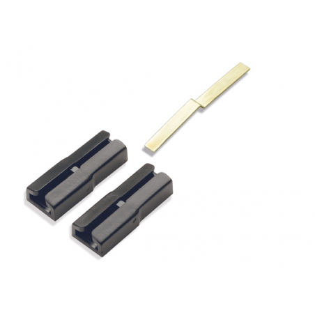 SL-912-P - Dual Joiners, plastic, to join Peco code 250 rail to larger rail sections - Pack of 6