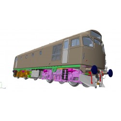 2772 - O Gauge Class 27 - BR Green unnumbered (cream lining/full yellow ends)