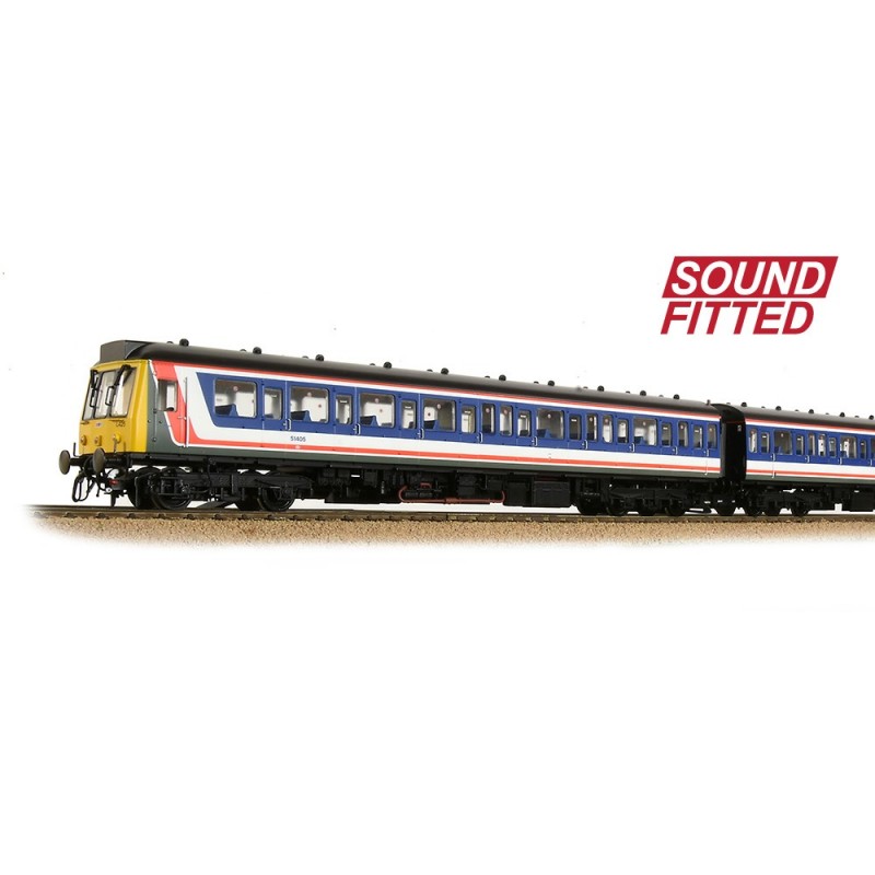 35-502SF - Class 117 3 Car DMU Network SouthEast - Sound Fitted