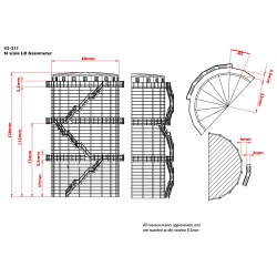 42-211 - Low Relief Gasometer