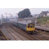 1455 - Class 104 DMU - BR Blue M53421+M53529 with NSE flash/white cab roof WEATHERED