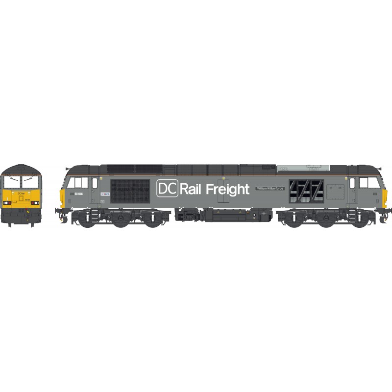 GM7240202 - Class 60 046 'William Wilberforce' DC Rail Freight