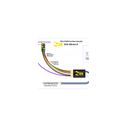 DCD-ZNmini.4 - Zen Black Decoder: Mini 8 Pin Harness 4 Function