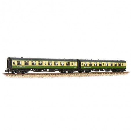 374-993 - BR Mk1 TSO & BCK 2-Coach Pack BR West Highland Line Green & Cream