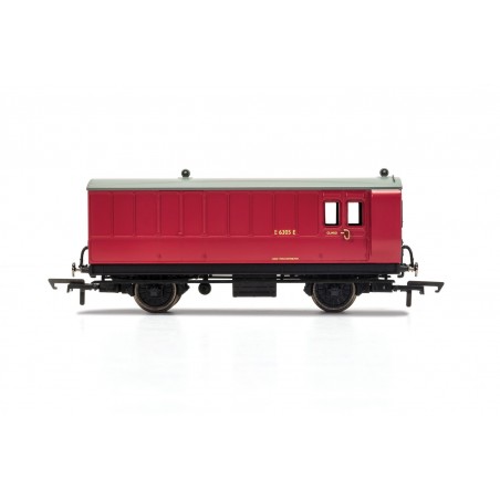 R40080 - BR, 4 Wheel Coach, Brake Baggage, E210E - Era 4