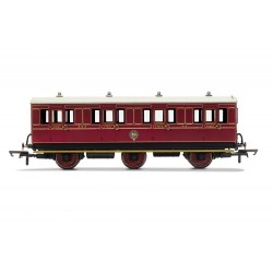 R40089 - NBR, 6 Wheel Coach, 1st Class, 414 - Era 2