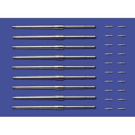 12643 - 1/350 Metal 46cm Barrels & Shells