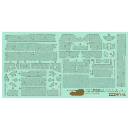 12671 - 1/48 Elefant Zimmerit Coating Sheet