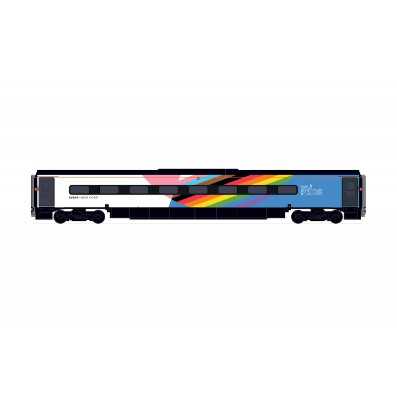 R40199 - Avanti West Coast, Pendolino Motor Standard (MS), Pride Livery - Era 11