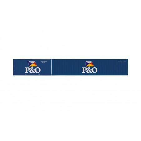 R60041 - P&O, Container Pack, 1 x 20’ and 1 x 40’ Containers - Era 11