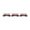 R60063 - HAA Hopper Wagons, Three Pack, BR Railfreight - Era 8