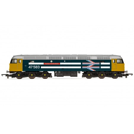 R30040TTS - RailRoad Plus BR, Class 47, Co-Co, 47583 ‘County of Hertfordshire’ - Era 7