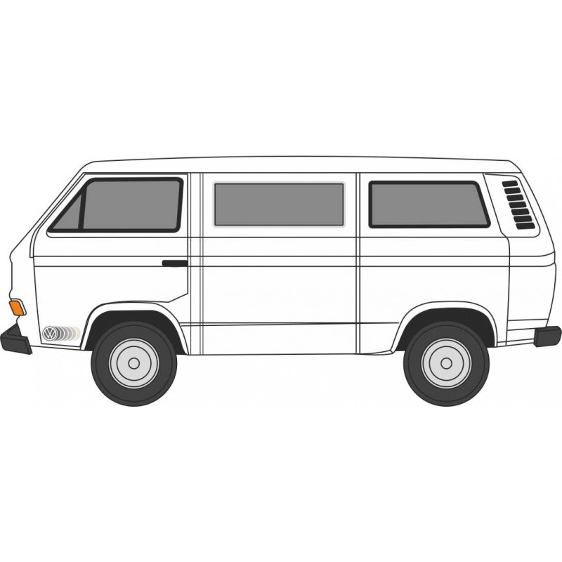76T25010 - VW T25 Bus Pastel White