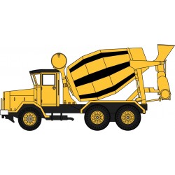 76ACM002 - AEC 690 Concrete Mixer Yellow and Black