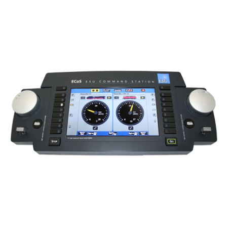 50220 - ECoS 2.1 Command Stn with 15-21VDC Output, 6A Colour graphics, English Handbook