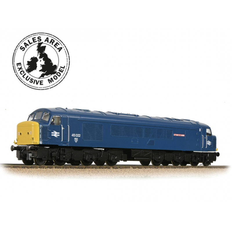 Class 45/0 45022 'Lytham St Annes' BR Blue - Sales Area Exclusive - DCC Ready