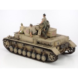 25208 - 1/35 Panzerkampfwagen IV Ausf.F & Motorcycle Set "North Africa"