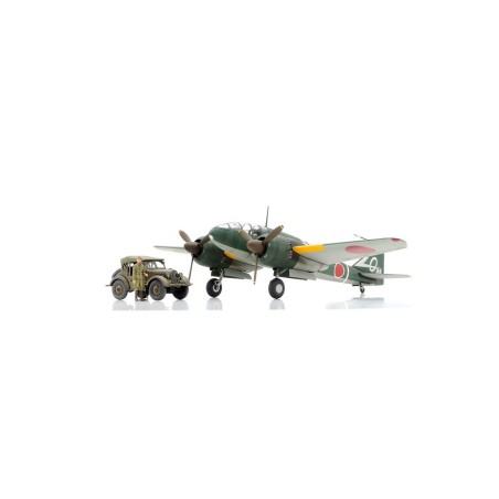 25217 - 1/48 Ki-46 III 100 Aircraft & Kurogane 4x4 Set