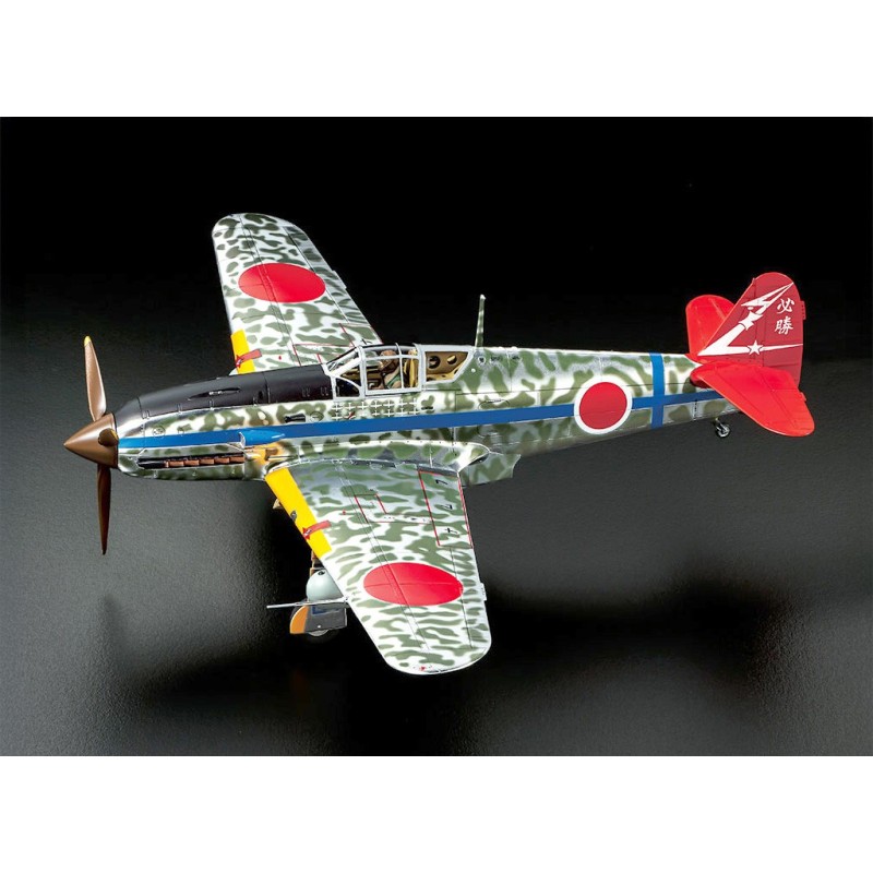 25424 - 1/48 Kawasaki Ki-61-Id Hien (Tony) Silver Colour Plated with Camo Decals