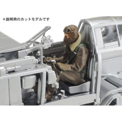 25424 - 1/48 Kawasaki Ki-61-Id Hien (Tony) Silver Colour Plated with Camo Decals