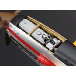 25424 - 1/48 Kawasaki Ki-61-Id Hien (Tony) Silver Colour Plated with Camo Decals