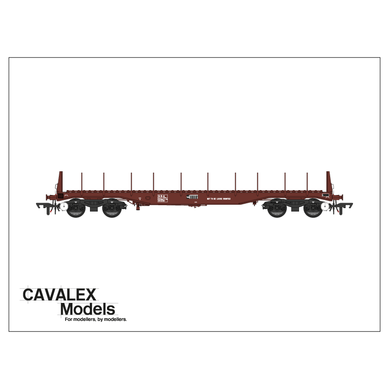 BBA01 BX (1) - 910191 - BBA Wagon - Bauxite Livery - 910191
