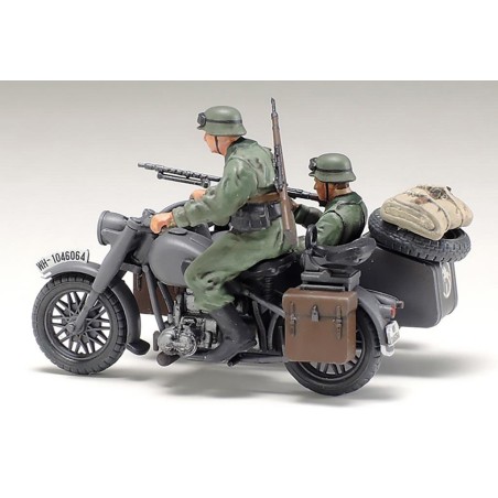 32578 - 1/48 German Bike & Sidecar