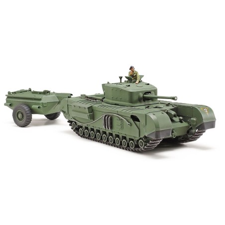 32594 - 1/48 British Churchill Mk.VII Crocodile Tank