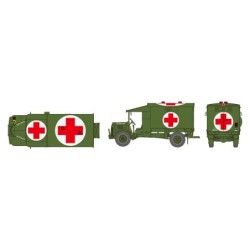326 - 1/4 Ton 4x4 Ambulance Jeep D Day  C