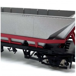 HAA01-R-TP K(1) - Cavalex 4mm HAA Wagon - Railfreight (Red Cradle) - Triple Pack 1 - KMS Exclusive