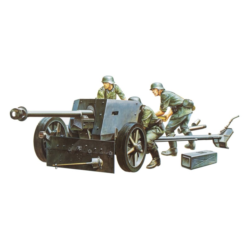 35047 - 7.5cm Anti-Tank Gun with Crew (Pak40/L46)