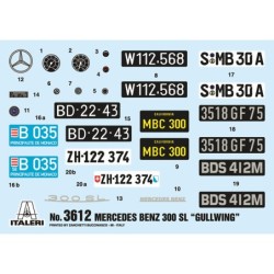3612 - 1/16 Mercedes Benz 300Sl Gullwing C