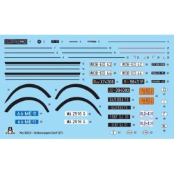 3622 - Vw Golf Gti Rabbit               C