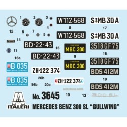 3645 - Mercedes 300 Sl Gullwing