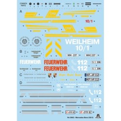 3663 - Mercedes G230 Fire Engine