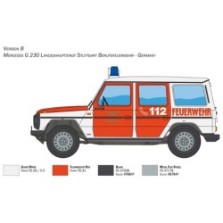 3663 - Mercedes G230 Fire Engine