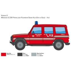 3663 - Mercedes G230 Fire Engine