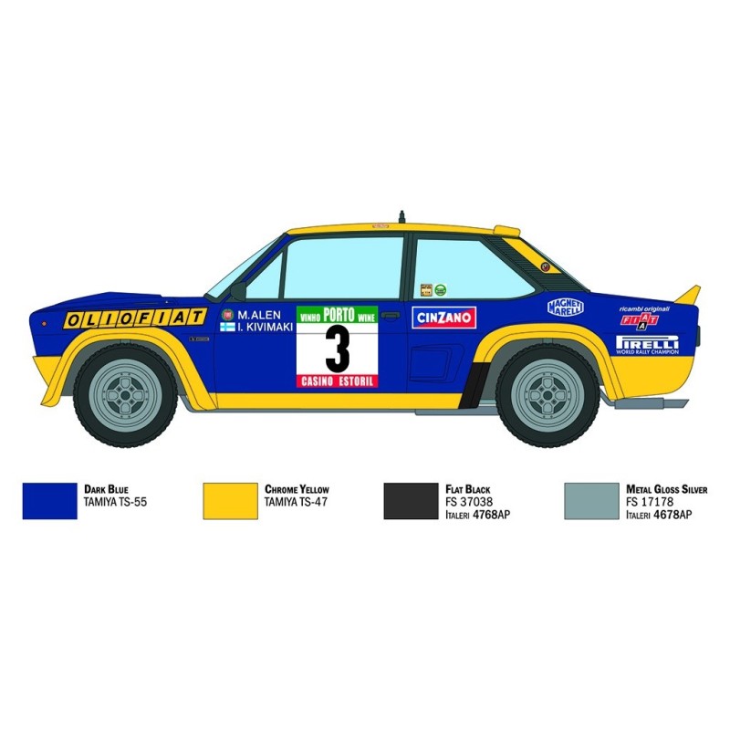 3667 - Fiat 131 Arbarth Rally OL10 Fiat