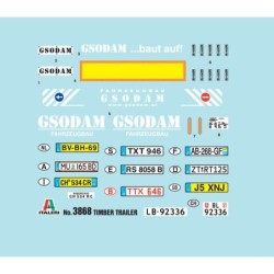 3868 - Timber Trailer/Logger Trailer     C