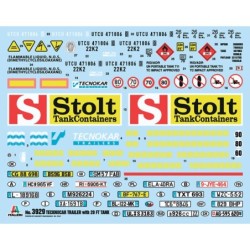 3929 - Tecnokar 20'Tank Trailer