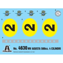 4630 - 1/9Mv Augusta 500Cc  1964