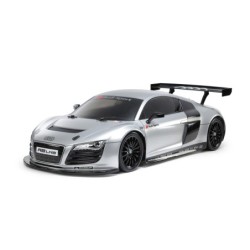 47517 - Audi R8 LMS 2008 with Silver Painted Body (TT-02)