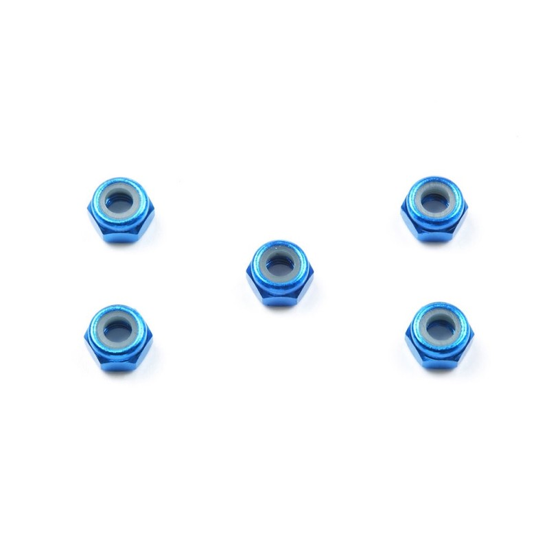 54080 - 4Mm Aluminum Lock Nut For F104