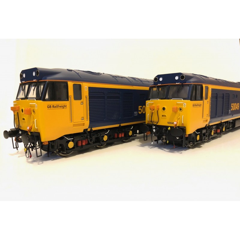 4028&4031 - O Gauge - Class 50 TWIN PACK 50007 & 50049 'Hercules' & 'Defiance' GBRF - KMS Exclusive